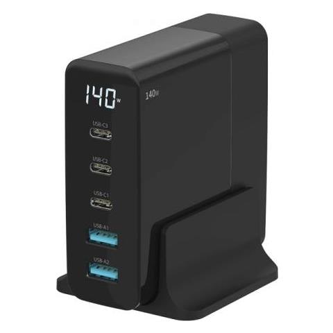 Ch-1004 Caricabatterie Per Dispositivi Mobili Universale Nero Ac Interno - Foto 1