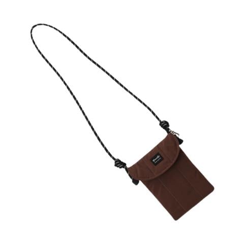 Borsa Per Telefono Minimalista Trapuntata Brown - Foto 3