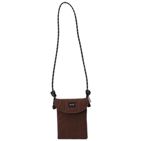Borsa Per Telefono Minimalista Trapuntata Brown - Foto 1