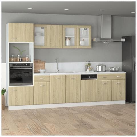 Pannello Lavastoviglie “Lyon” Rovere Sonoma 45x3x67 cm - Foto 2