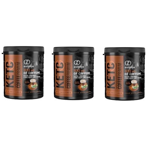 3x Keto Coffee Premium - Integratore Alimentare, Naturale 120g - Foto 1