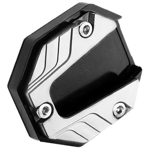 Supporto Laterale Antiscivolo Per Motociclette E Scooter Silver - Foto 1