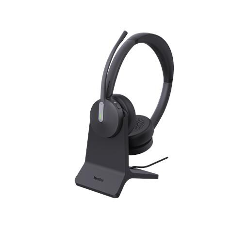 BH70 Dual with Stand Teams Auricolare Wireless A Padiglione Ufficio USB tipo A Bluetooth Base di ricarica Nero - Foto 1