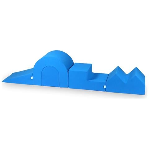 Foam Speelset Blauw 5 Elementen - Foto 1