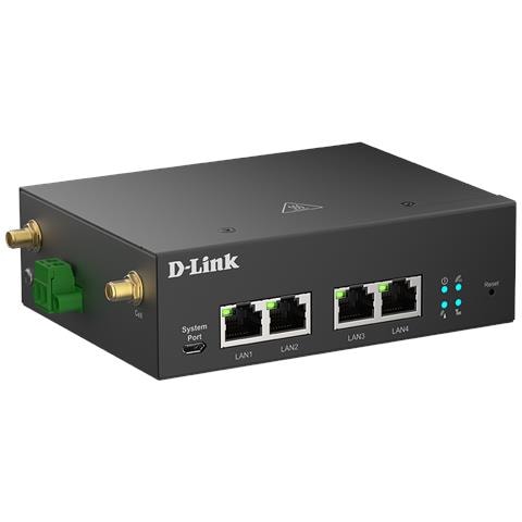 DWM-314-G router cablato 4 Gigabit Ethernet Nero - Foto 3