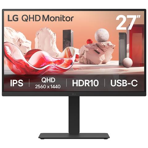 27BA75QB-B.AEU Monitor PC 68,6 cm (27") 2560 x 1440 Pixel Wide Quad HD LED Nero - Foto 1