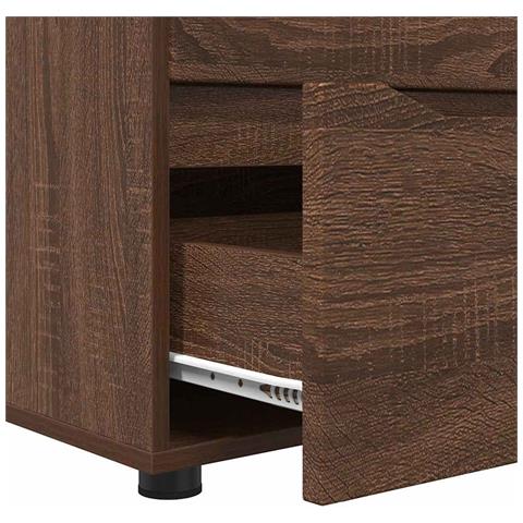 Armadio Rovere Marrone 40 x 48 x 57 cm Legno multistrato - Foto 9