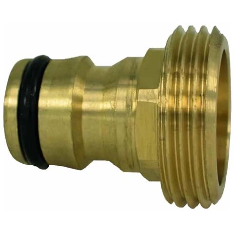 Attacco Rubinetto Ottone 1/2 Pollice  Sistema Innesto Rapido Giardino - Foto 1