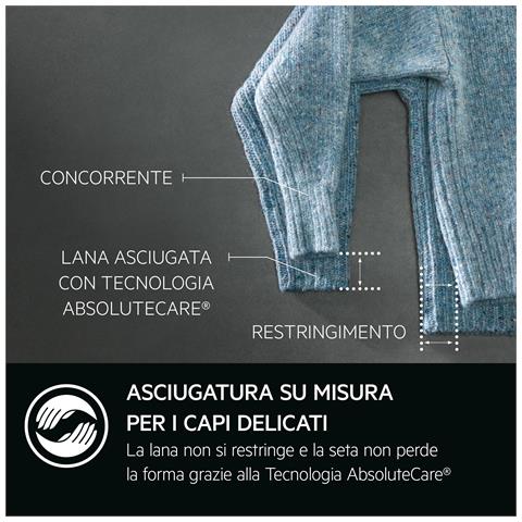 Series 8000 ASCIUGATRICE 9 KG CLASSE B TR8HDAM9B MADE IN EUROPE - Foto 18