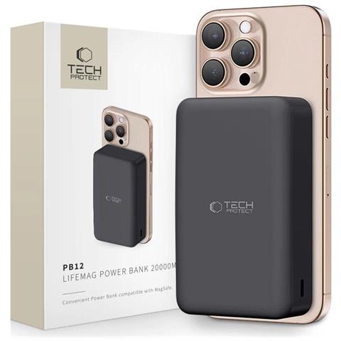 Powerbank T Magsafe 20000mah - Nero - Foto 1