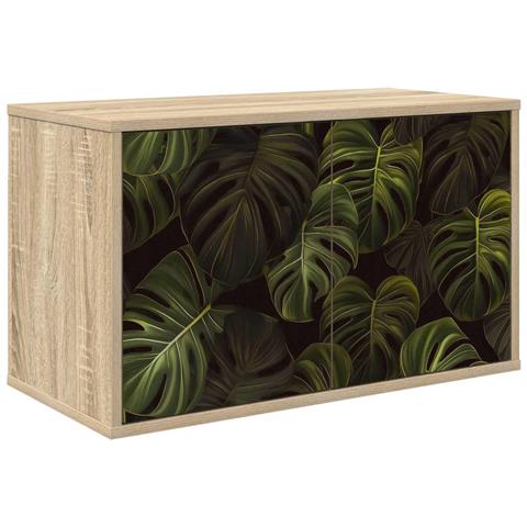 Mobile TV da Parete ELBURG 69 x 33 x 40 cm Rovere Sonoma - Foto 1