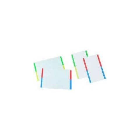 Etichetta per cartella 031140 mm Lunghezza - 10 / Pacco - Rettangolo - 40 / Fogli - Cellulosa - Bianco - Foto 1