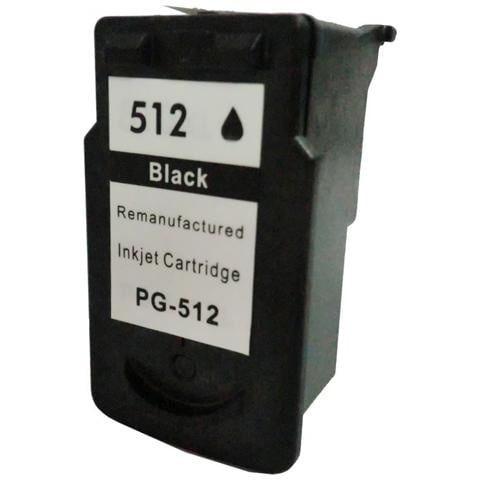 Cartuccia Canon Pg-512 Nera Rigenerata Per Canon Pixma Mp240 Mp260 Mp480 Mx320 Mx330 Pg512 Pg-510 Capacita16ml - Foto 1