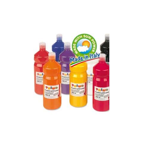 confezione da 6 pezzi - tempera pronta 1 litro arancio cmp - Foto 1
