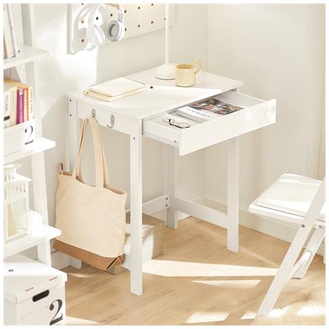 Sobuy Scrivania Con Cassetto 60x40x76cm Fwt43-w - Foto 16