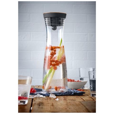 0617706600 Decanter 1 L Rame, Nero, Trasparente - Foto 2