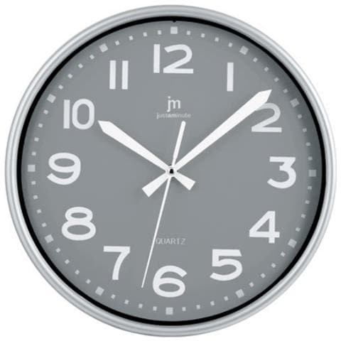 Justaminute 00940G orologio da parete e da tavolo Orologio al quarzo Cerchio Grigio - Foto 1