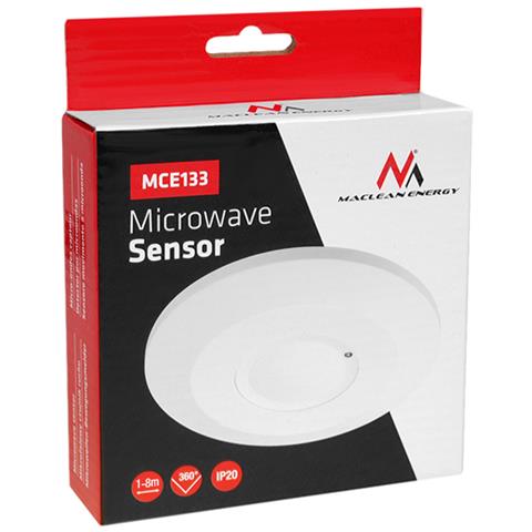 Sensore Movimento A Microonde Energy Mce133 / 2000w / 1m-8m - Foto 2