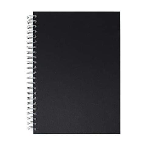 Studio - Spiral Bound A4 Sketch Book - Ritratto - 96 Pagine (48 Fogli) Di 170g Carta Cartuccia - Copertina Rigida Sketchbook - Foto 2