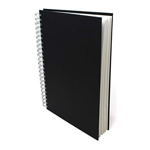 Studio - Spiral Bound A4 Sketch Book - Ritratto - 96 Pagine (48 Fogli) Di 170g Carta Cartuccia - Copertina Rigida Sketchbook - Foto 1