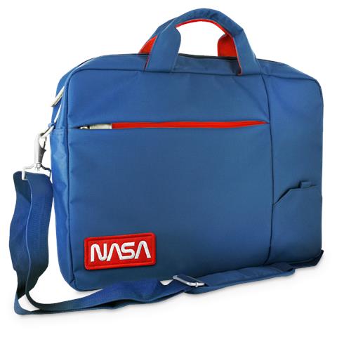 NS-KLM180705-A borsa per laptop 39,6 cm (15.6") Borsa da corriere Blu, Rosso, Bianco - Foto 1