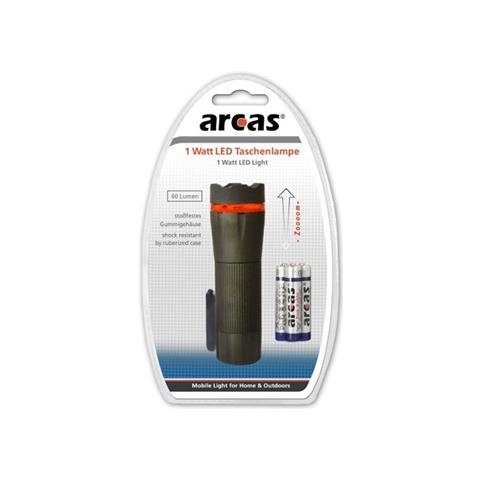 Torcia Led, 1 W, 60 Lm, Funzione Zoom - Foto 4