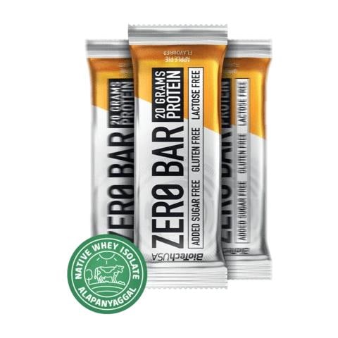 20 Barrette Proteiche Biotech Usa, zero Bar 50g, gusto Torta Di Mele - Foto 2