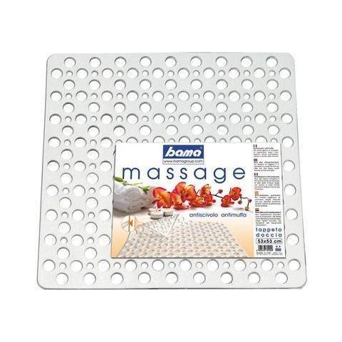 Tappeto Doccia 53x53cm Bianco 70100 - Foto 1