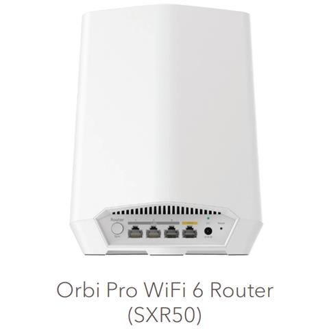 SXR50 Banda tripla (2.4 GHz / 5 GHz / 5 GHz) Wi-Fi 6 (802.11ax) Bianco 4 Interno - Foto 2