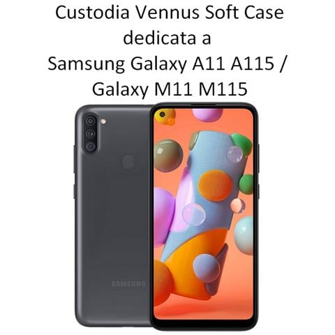 Custodia Tpu Silicone Lite Cover Soft-case Per Samsung Galaxy A11 - M11 Pink - Foto 2