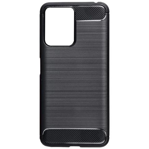 Custodia B-case Tpu Silicone Cover Case Per Xiaomi Redmi Note 12 5g Carbon Metal Black - Foto 2