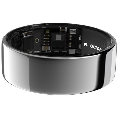 Anello Intelligente - Ring Air - Ultrahuman - Il Dispositivo Indossabile Per Il Monitoraggio Del Sonno E Del Fitness Più Leggero Al Mondo, Hrv, Monitoraggio Della Frequenza Cardiaca E Della Temperatura, Monitoraggio. Colore Argento - Foto 2