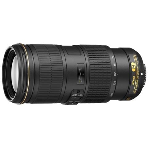 AF-S NIKKOR 70-200mm f / 4G ED VR SLR Teleobiettivo Nero - Foto 1
