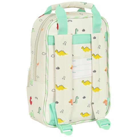 Zaino Scuola Safta Dinos 20 X 28 X 8 Cm Crema - Foto 3