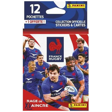 Pacchetto Chrome Panini France Rugby 12 Buste - Foto 1
