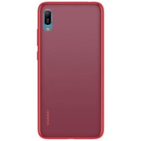 Set Di Protezione 2 Cover Colorblock Per Huawei Y6 2019, Rosso - Foto 1