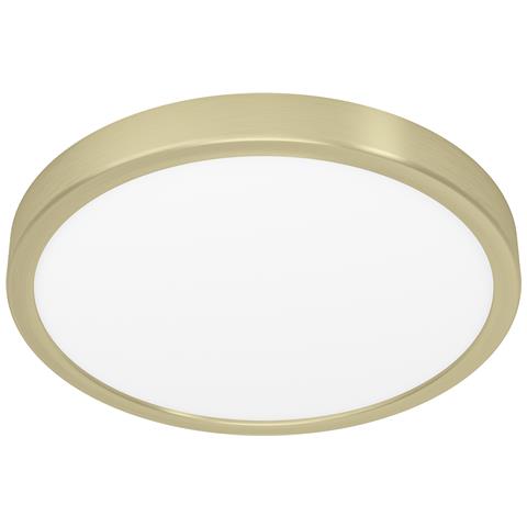 Plafoniera Moderna Fueva 5 Acciaio Ottone Led Integrato 20,5w 3000k Ip20 - Foto 1