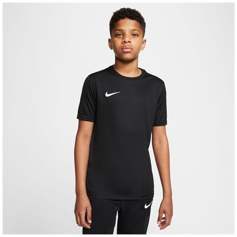 T-Shirt Dry Park Vii Jr Bv6741-010 Bambino Taglia Xl Colore Nero - Foto 1