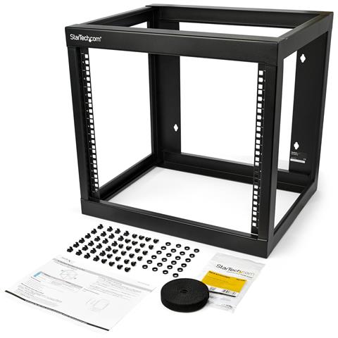 Armadio Server Rack a muro 9U - Telaio aperto - 18 in. di profondità - Foto 2