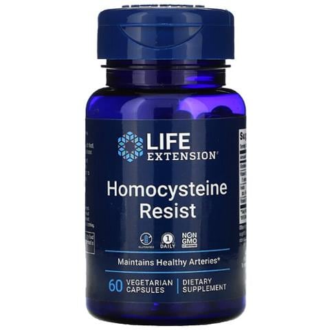 Resistenza All'omocisteina 60 Capsule Vegetali Life Extension - Foto 1