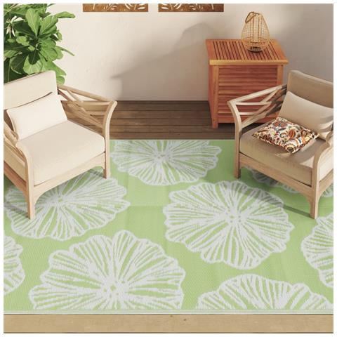 Tappeto Da Esterni Verde 160x230 Cm In Pp - Foto 3