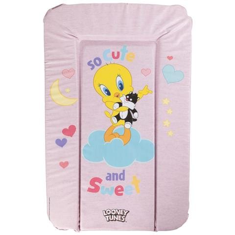 Looney Tunes Fasciatoio Materassino Morbido Titti E Silvestro Misure 73x48,5x3 Cm - Foto 1