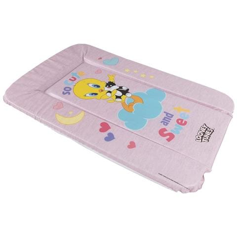 Looney Tunes Fasciatoio Materassino Morbido Titti E Silvestro Misure 73x48,5x3 Cm - Foto 2