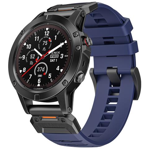 Cinturino Da Orologio Da 22 Mm Per Garmin Fenix 3/5/5x / 6x / 7x Blue - Foto 1