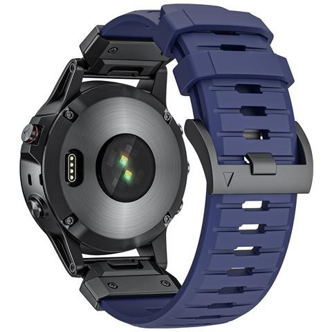 Cinturino Da Orologio Da 22 Mm Per Garmin Fenix 3/5/5x / 6x / 7x Blue - Foto 2