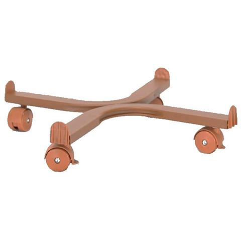 Carrello Portavasi Quadrato Con Ruote In Plastica Speedy - Foto 1