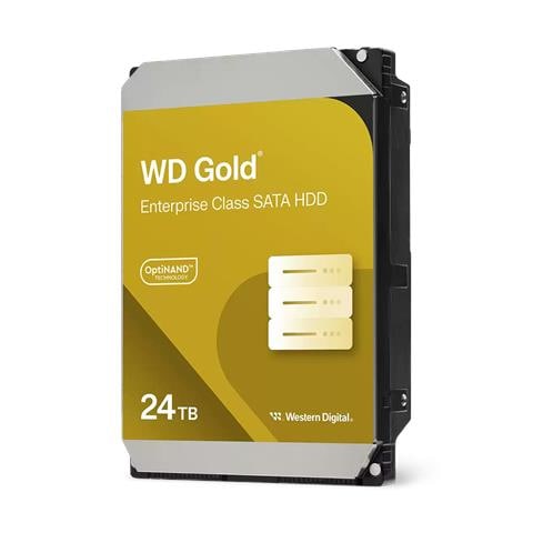 Gold WD242KRYZ disco rigido interno 24 TB 7200 Giri /min 512 MB 3.5" Serial ATA III - Foto 1