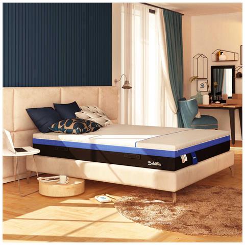 Materasso 3000 Molle e Memory 5 cm Hybrid Super Bros misura 140x200 cm - Foto 1