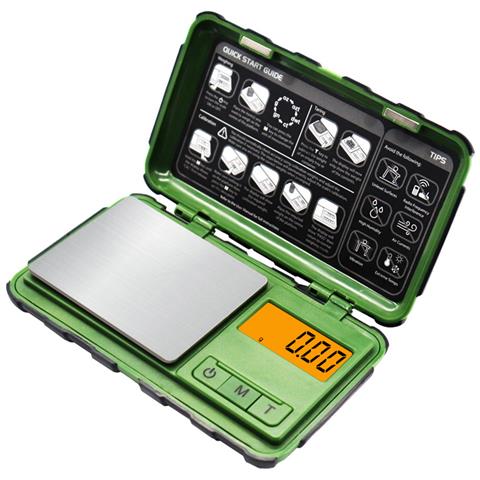 Bilancia Digitale Ad Alta Precisione - Capacità 100g, Precisione 0.01g Green - Foto 1