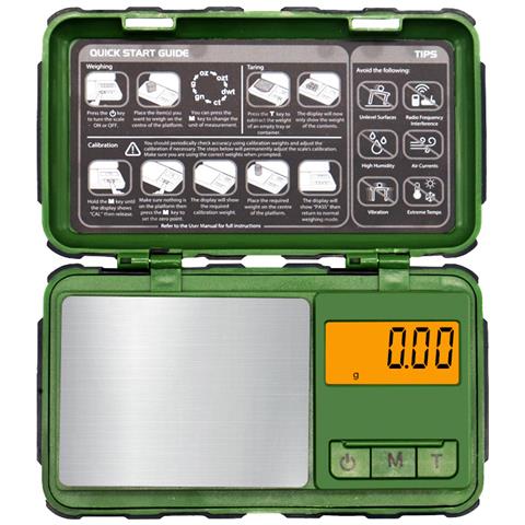 Bilancia Digitale Ad Alta Precisione - Capacità 100g, Precisione 0.01g Green - Foto 2